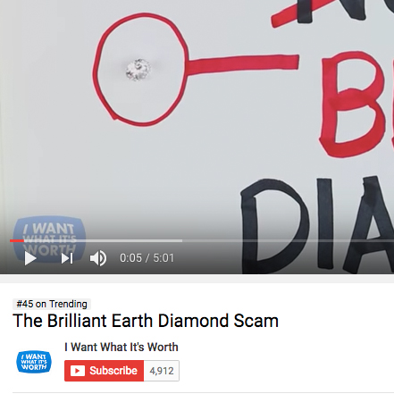 brilliant earth diamond scam