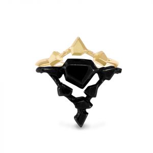 3-point gold landslide crown