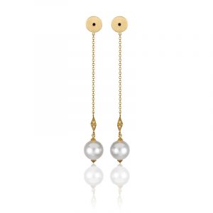 South Sea pearl drop earrings by Anahita