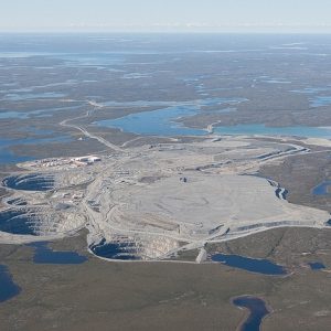 Ekati Mine aerial view