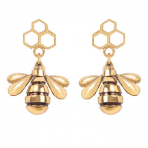 Be earrings from Coup in the form of bees