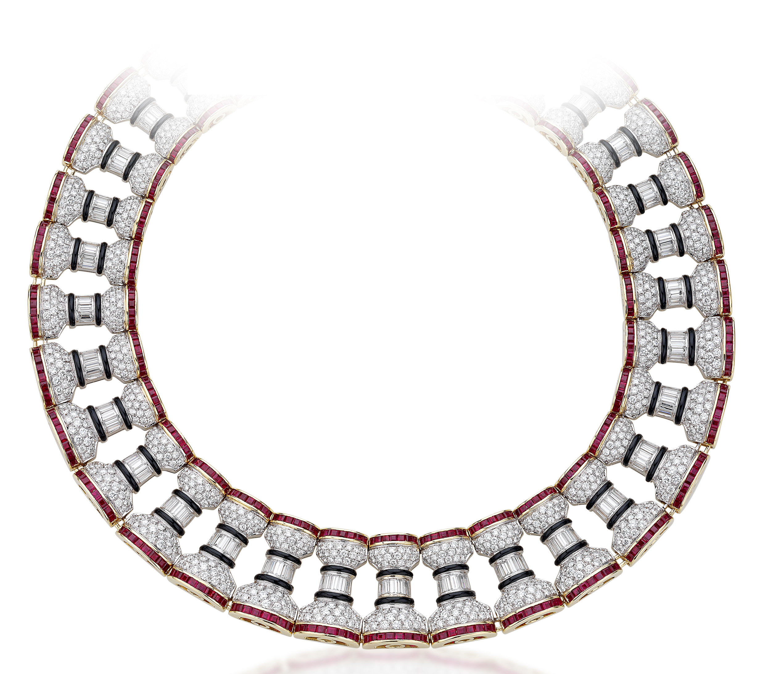 1980s La Colonna Romana necklace