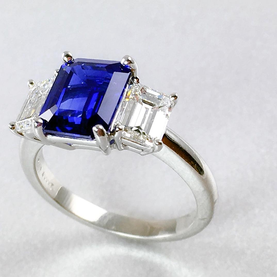 The Instagram Edit: Must-See #Sapphire #EngagementRings - JCK