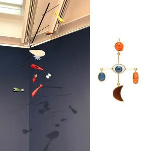 Calder mobile Grainne Morton earrings