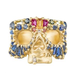 Polly Wales skull ring - JCK