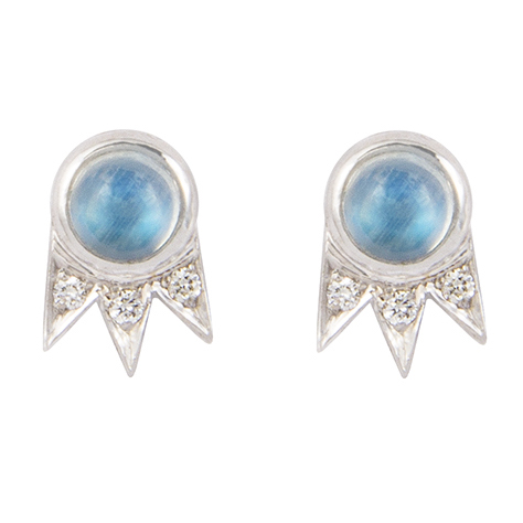 M. Spalten Starburst opal earrings | JCK On Your Market