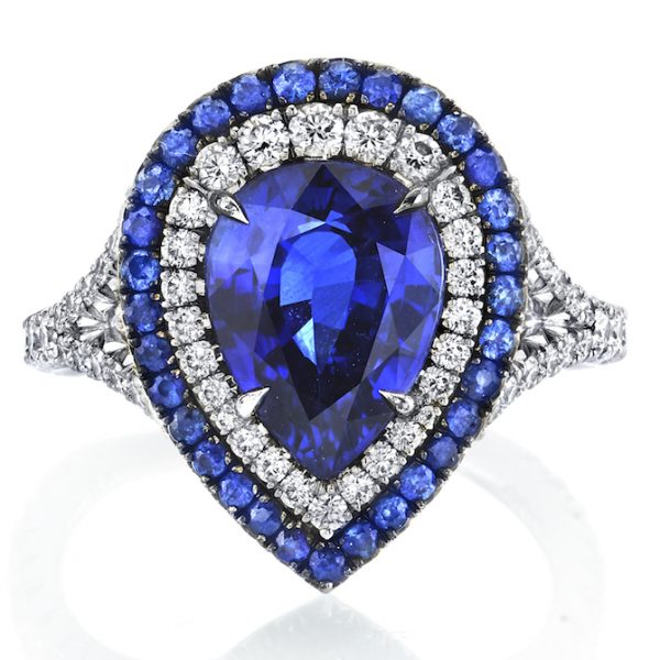 Hip to Be Pear: Engagement Rings With Shapely Diamonds & Gemstones - JCK
