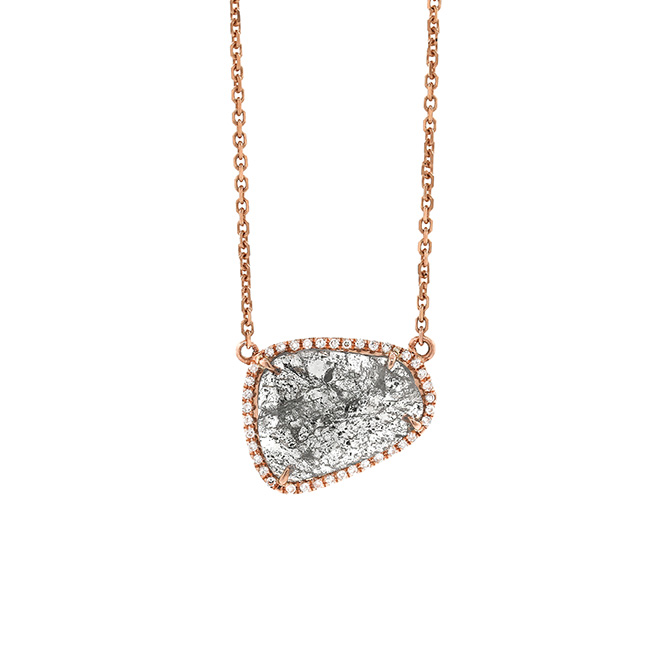 Dowry Diamond Slice necklace