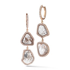 RIU Jewels Diamond Slice Earrings