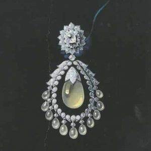 David Webb Doris Duke earring