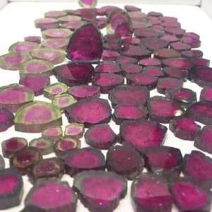 Robert Bentley AGTA tourmaline slices