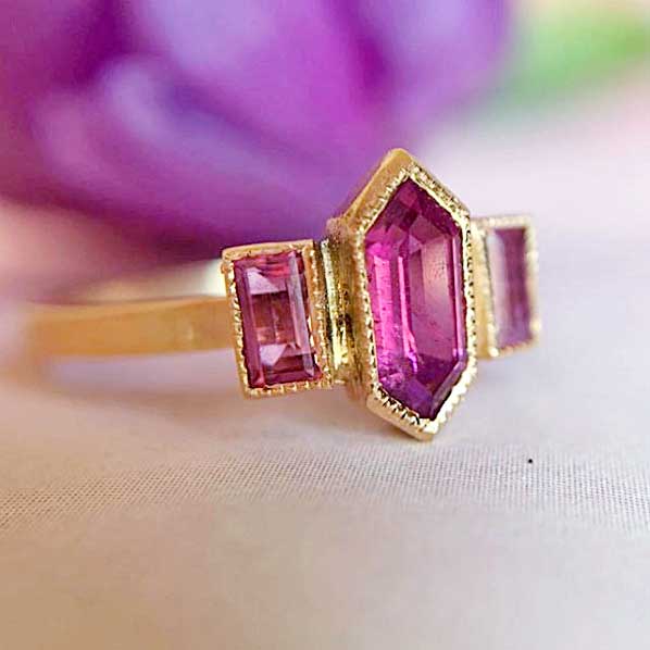 jennifer dawes pink sapphire ring