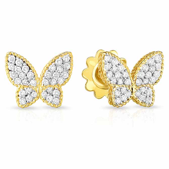 Roberto Coin butterfly earrings