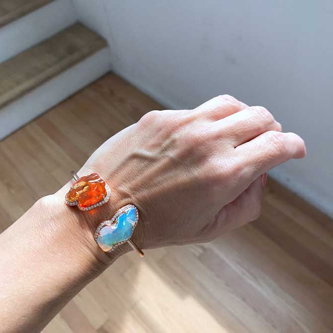 Yael Designs opal bracelet