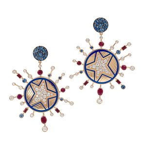 Francesca Villa Electrifying Blue Star earrings