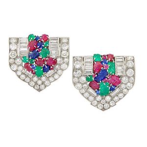 Van Cleef Tutti Frutti clips