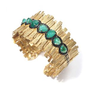 Coomi Muzo emerald cuff