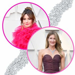 Linda Cardellini and Laura Dern Harry Winston Oscars