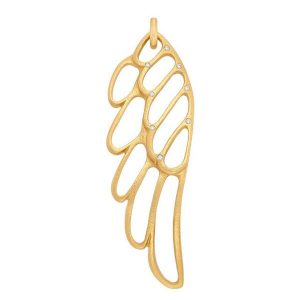 Linda Lee Johnson gold pendant