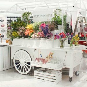 Popup Florist at Neiman Marcus Hudson Yards