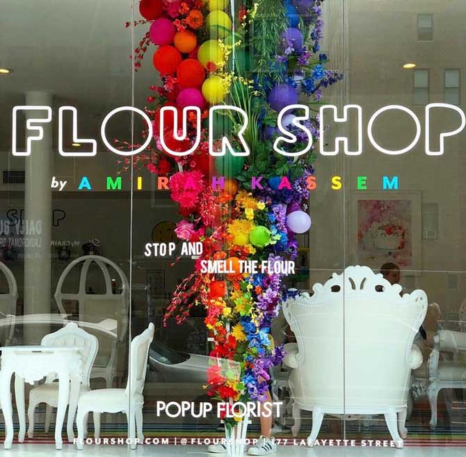 Popup Florist x Flour Shop