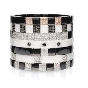 Roberto Demeglio Scacco Collection bracelet stack