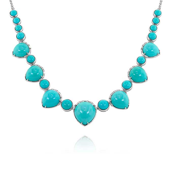 Yael Designs turquoise necklace