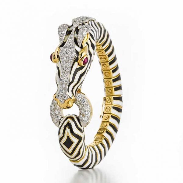 David Webb Zebra Bracelet Acquired by the Met for Permanent Collection ...