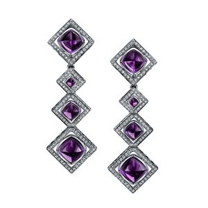 Robert Procop Legacy Brooke amethyst earrings