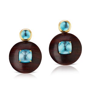 Maria Canale disk earrings