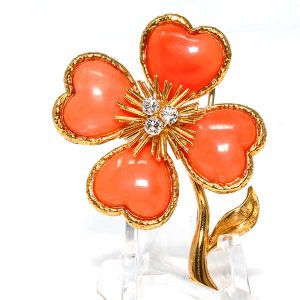 Van Cleef Arpels Cosmos collection brooch