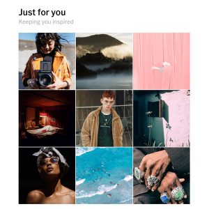 VSCO Discover screen