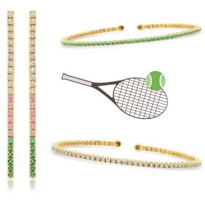 Jennifer Meyer tennis jewelry