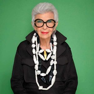 Iris Apfel portrait