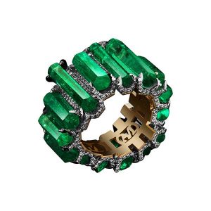 Alexandra Mor emerald ring