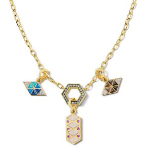 Harwell Godfrey talisman charms necklace