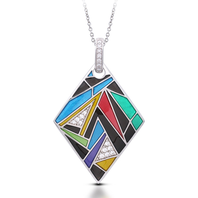 Belle Etoile Chromatica pendant