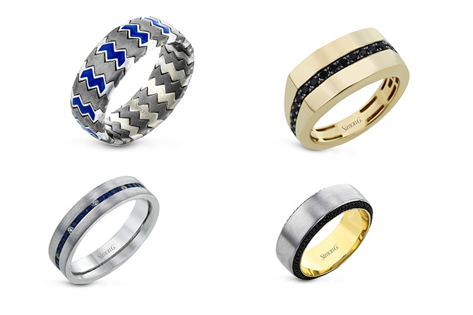 Simon G mens rings