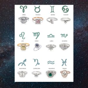 Engagement ring zodiac chart