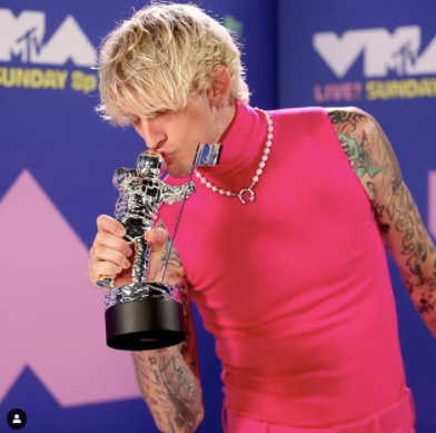 Jaden Smith and Machine Gun Kelly Were the Best Dressed Guys at the MTV  VMAs 2020