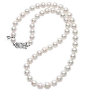 Mikimoto akoya pearl strand