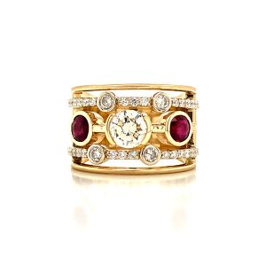 21c Ruby diamond ring