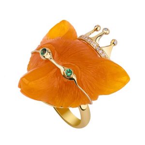 Dima Jewelry jade Fox ring