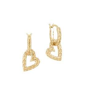 John Hardy Adwoa gold heart charms