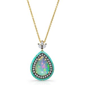 Lord Jewelry opal pendant