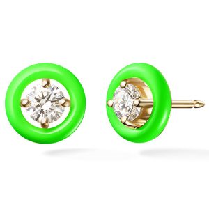 Melissa Kaye Sylvie stud earrings