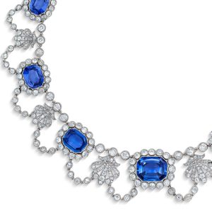 sapphire necklace