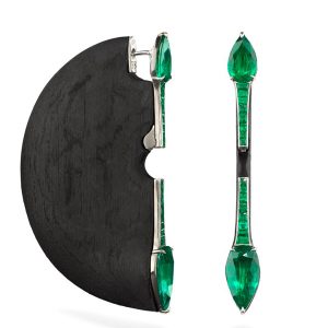 Fabio Salini emerald earrings