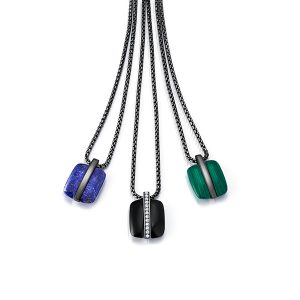 Graziela Mens flip necklaces