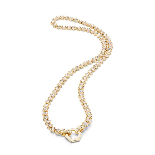 Harwell Godfrey Stardust diamond tennis necklace